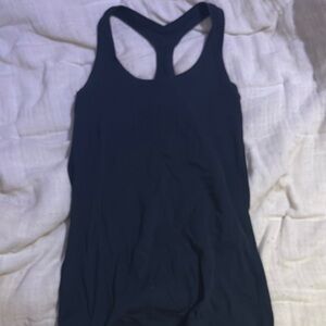 lululemon athletica Navy Racerback Tank Top